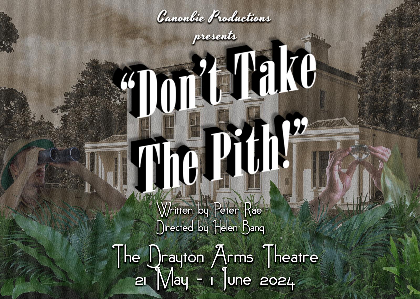 Don’t Take The Pith!